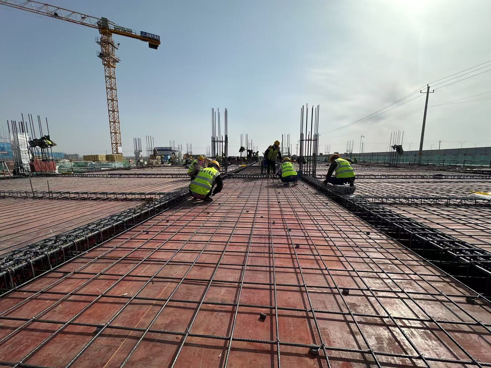 建設正當時 搶抓黃金期 新城開集團各建筑安裝工程項目持續刷新進度條